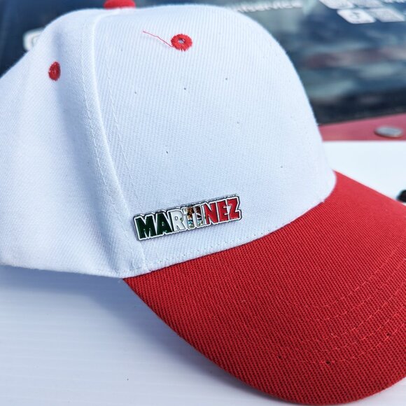 Pin Martinez Pin for Caps Clothing Enamel Badge MTZ Mexican Flag Pin MEX Flag - Picture 3 of 5